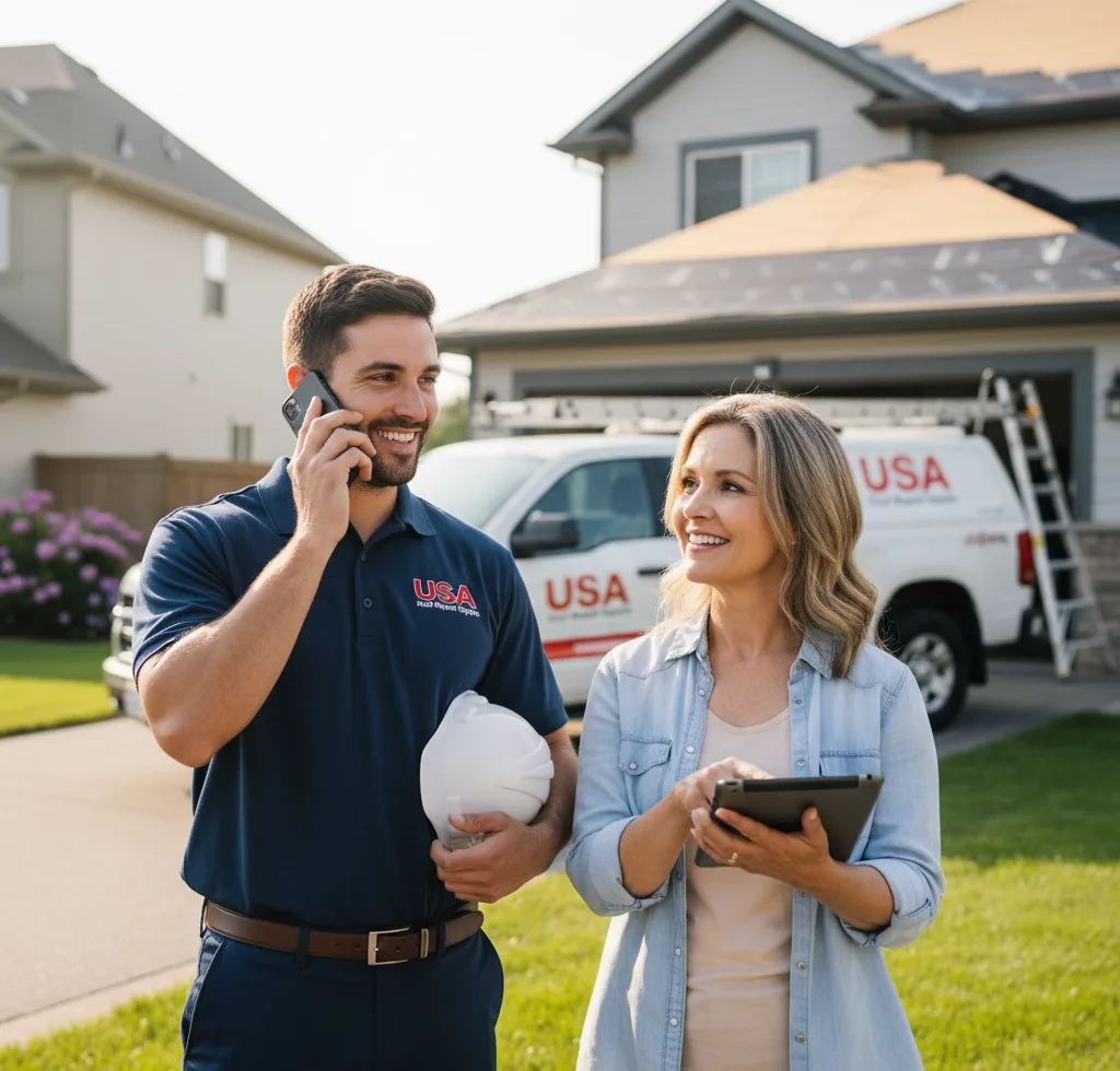 USA Roof Repair Experts customer support in East Greenwich